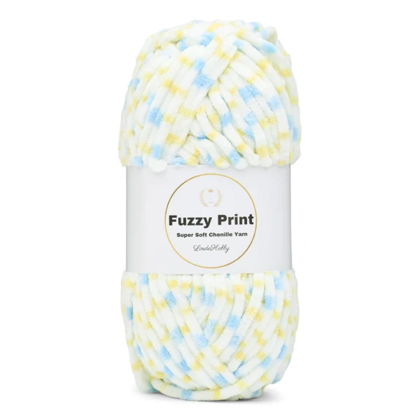 LindeHobby Fuzzy Chenille Print